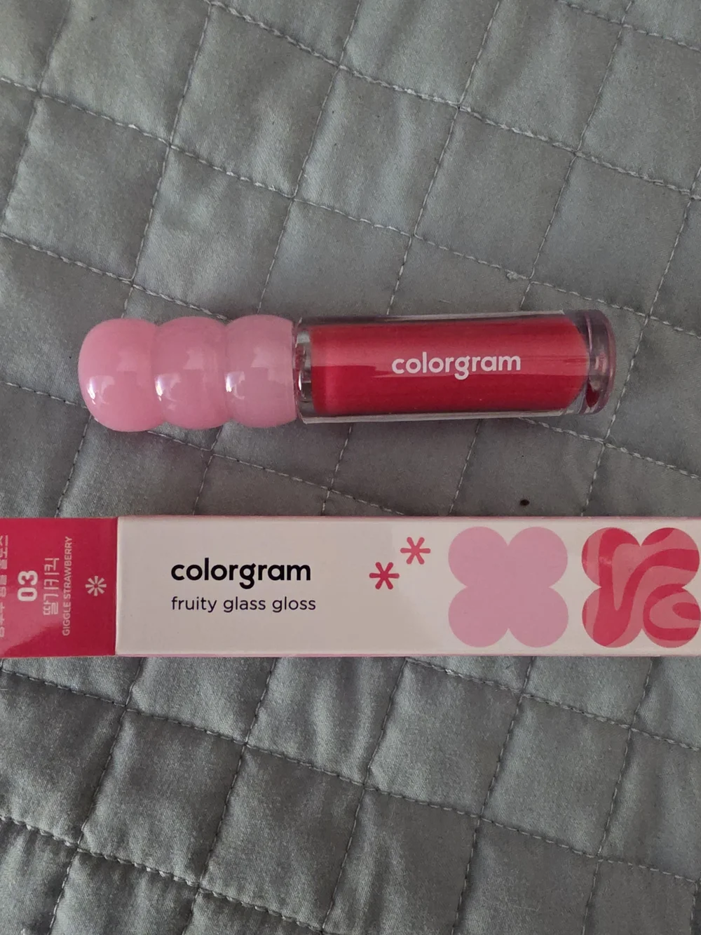 Colorgram Fruity Glass Gloss — Vibrant Pink High-Shine Lip Gloss